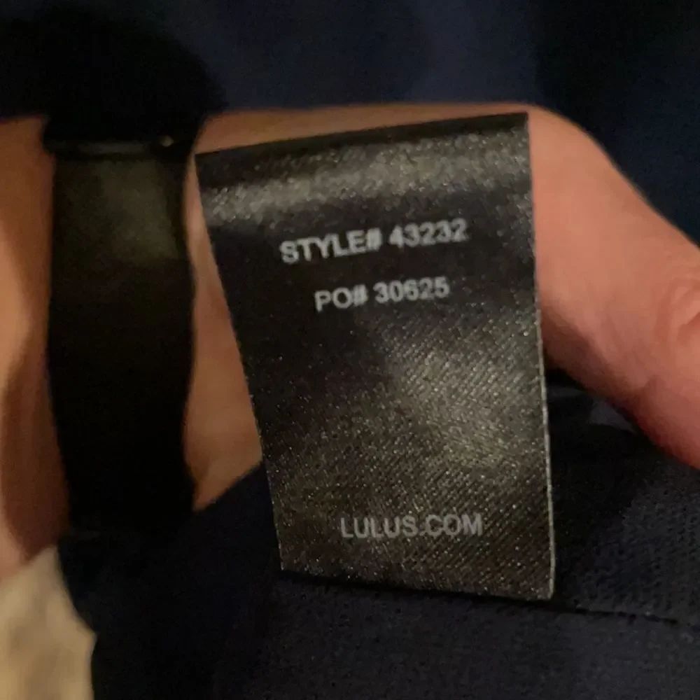 Lulu’s Shift and Shout Navy Blue Shift Dress - Picture 6 of 6